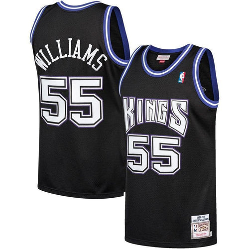 55-Jason Williams Sacramento Kings  1998-99 Hardwood Classics  - Black