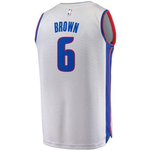Load image into Gallery viewer, 6-Bruce Brown Detroit Pistons Jersey Gray - Statement Edition