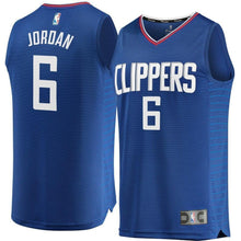 Load image into Gallery viewer, 6-DeAndre Jordan LA Clippers  Jersey Blue - Icon Edition