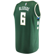 Load image into Gallery viewer, 6-Eric Bledsoe Milwaukee Bucks  Player Jersey Green - Icon Edition