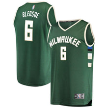 Load image into Gallery viewer, 6-Eric Bledsoe Milwaukee Bucks  Player Jersey Green - Icon Edition