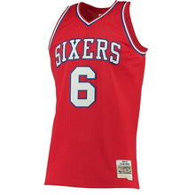 Load image into Gallery viewer, 6-Julius Erving Philadelphia 76ers  1982-83 Hardwood Classics Swingman Jersey - Red