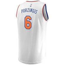 Load image into Gallery viewer, 6-Kristaps Porzingis New York Knicks Jersey White - Association Edition