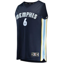 Load image into Gallery viewer, 6-Mario Chalmers Memphis Grizzlies Jersey - Icon Edition – Navy