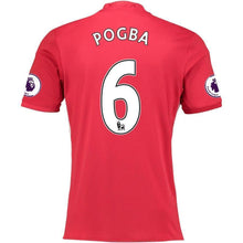 Load image into Gallery viewer, 6-Paul Pogba Manchester United 2016-17 Home Player Jersey - Red