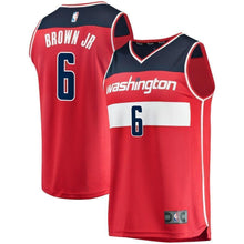 Load image into Gallery viewer, 6-Troy Brown Jr. Washington Wizards  Jersey - Icon Edition - Red
