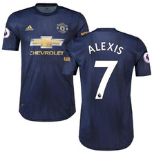 Load image into Gallery viewer, 7-Alexis Sanchez Manchester United 2018-19 Third Player Jersey – Navy