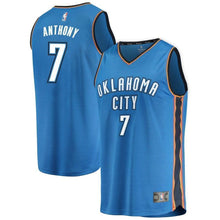 Load image into Gallery viewer, 7-Carmelo Anthony Oklahoma City Thunder  Jersey Blue - Icon Edition