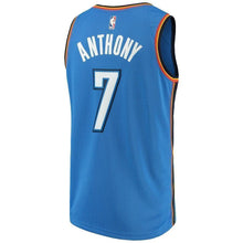 Load image into Gallery viewer, 7-Carmelo Anthony Oklahoma City Thunder  Swingman Jersey Blue - Icon Edition