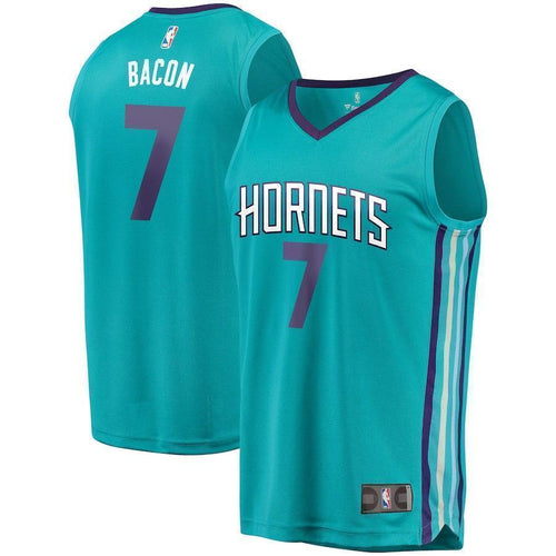 7-Dwayne Bacon Charlotte Hornets  Jersey - Icon Edition – Teal