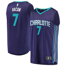 Load image into Gallery viewer, 7-Dwayne Bacon Charlotte Hornets Jersey - Statement Edition - Purple