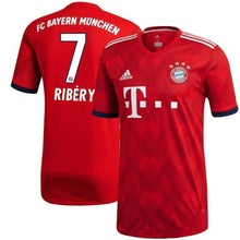Load image into Gallery viewer, 7-Franck Ribery Bayern Munich 2018-19 Home Player Jersey – Red