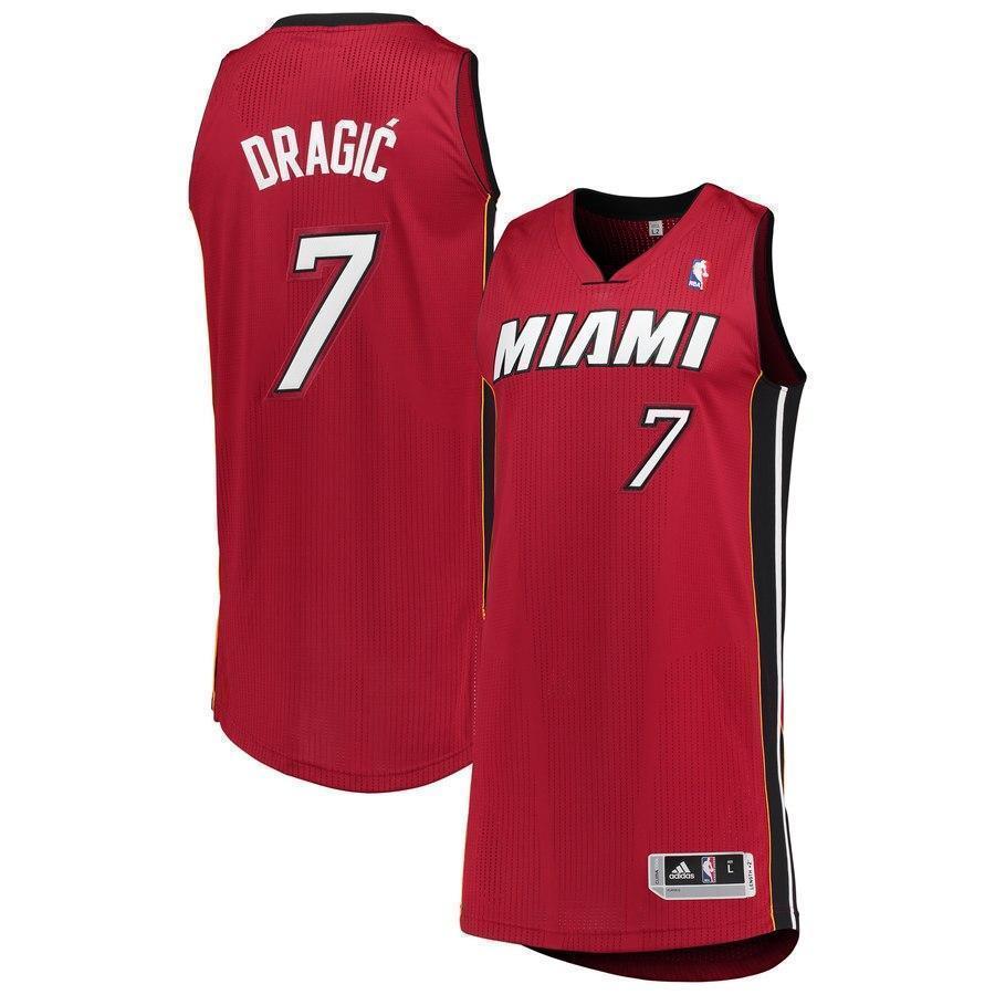 7-Goran Dragic Miami Heat   - Red