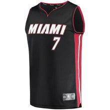 Load image into Gallery viewer, 7-Goran Dragic Miami Heat  Jersey Black - Icon Edition