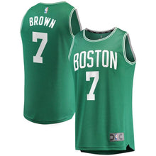 Load image into Gallery viewer, 7-Jaylen Brown Boston Celtics Jersey - Green