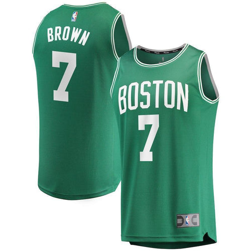 7-Jaylen Brown Boston Celtics Jersey - Green