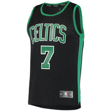 Load image into Gallery viewer, 7-Jaylen Brown Boston Celtics  Jersey - Statement Edition - Black
