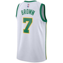 Load image into Gallery viewer, 7-Jaylen Brown Boston Celtics Swingman Jersey – City Edition – White