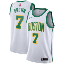 Load image into Gallery viewer, 7-Jaylen Brown Boston Celtics Swingman Jersey – City Edition – White