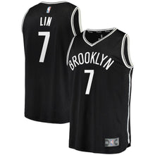 Load image into Gallery viewer, 7-Jeremy Lin Brooklyn Nets  Jersey Black - Icon Edition