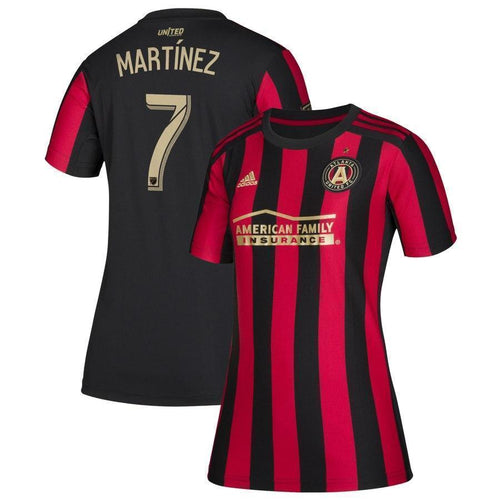 7-Josef Martinez Atlanta United FC Women's 2019 Star and Stripes Replica Player Jersey – Red