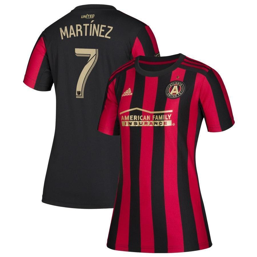 7-Josef Martinez Atlanta United FC Women's 2019 Star and Stripes Replica Player Jersey – Red