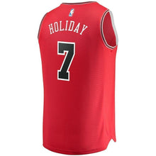 Load image into Gallery viewer, 7-Justin Holiday Chicago Bulls Jersey Red - Icon Edition