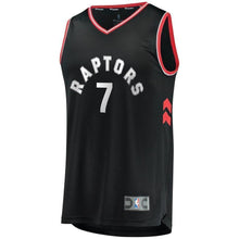 Load image into Gallery viewer, 7-Kyle Lowry Toronto Raptors  Jersey Black - Statement Edition