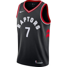 Load image into Gallery viewer, 7-Kyle Lowry Toronto Raptors Swingman Jersey - Statement Edition – Black