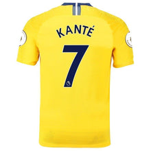 Load image into Gallery viewer, 7-N&#39;Golo Kanté Chelsea 2018-19 Away Vapor Match Player Jersey – Yellow