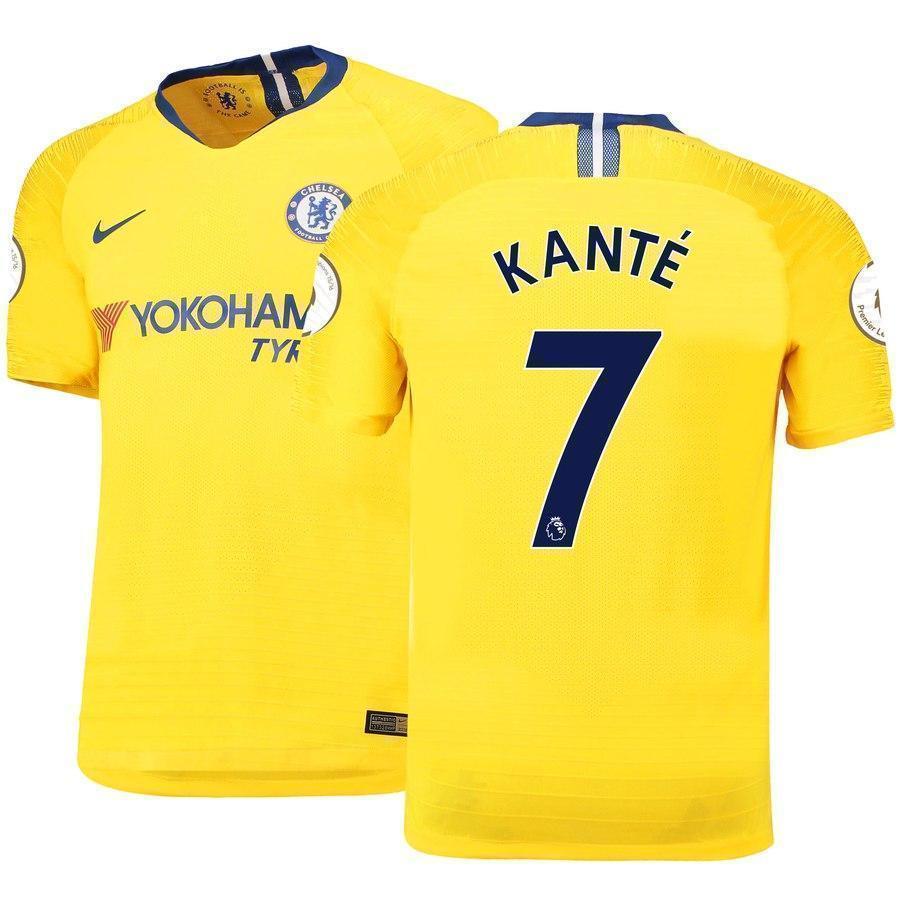 7-N'Golo Kanté Chelsea 2018-19 Away Vapor Match Player Jersey – Yellow