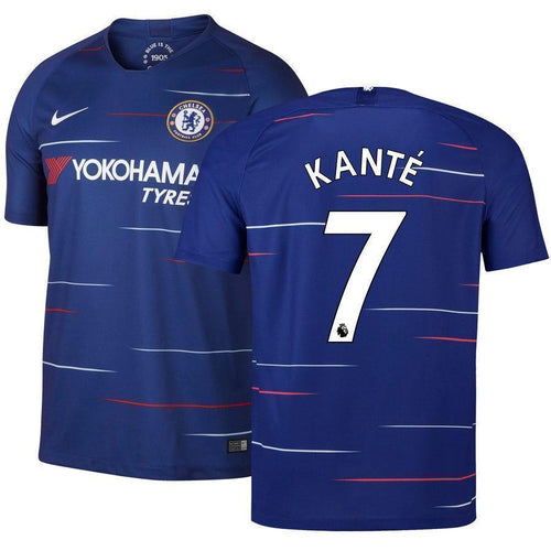 7-N'Golo Kante Chelsea 2018-19 Home Jersey - Blue
