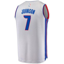 Load image into Gallery viewer, 7-Stanley Johnson Detroit Pistons  Jersey Gray - Statement Edition