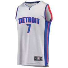 Load image into Gallery viewer, 7-Stanley Johnson Detroit Pistons  Jersey Gray - Statement Edition