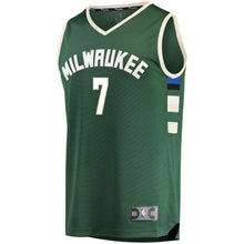 Load image into Gallery viewer, 7-Thon Maker Milwaukee Bucks  Jersey Green - Icon Edition