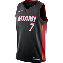 Load image into Gallery viewer, 7Goran Dragic Miami Heat Swingman Jersey Black - Icon Edition
