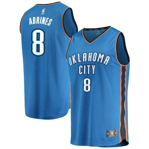 8-Alex Abrines Oklahoma City Thunder  Jersey Blue - Icon Edition