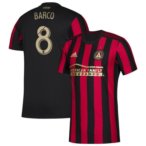 8-Ezequiel Barco Atlanta United FC 219 Star and Stripes Player Jersey – Red
