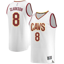 Load image into Gallery viewer, 8-Jordan Clarkson Cleveland Cavaliers  Jersey White - Association Edition