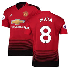 Load image into Gallery viewer, 8-Juan Mata Manchester United 2018-19 Home Player Jersey – Red