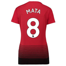 Load image into Gallery viewer, 8-Juan Mata Manchester United Women&#39;s 18-19 Home Jersey – Red
