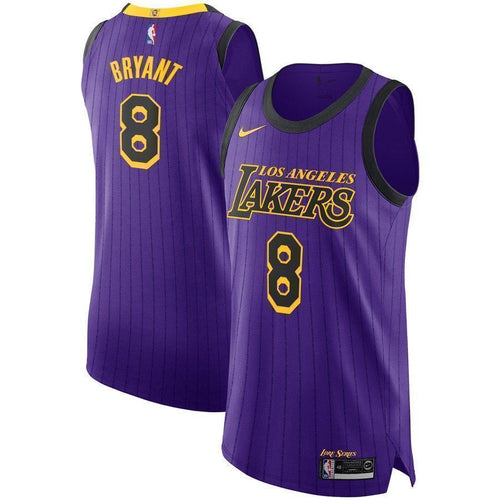 8-Kobe Bryant #8 Los Angeles Lakers VaporKnit  – City Edition
