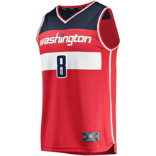 Load image into Gallery viewer, 8-Tim Frazier Washington Wizards  Team Color Player Jersey Red - Icon Edition