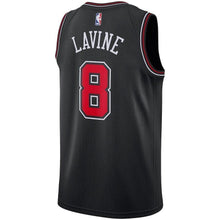 Load image into Gallery viewer, 8-Zach LaVine Chicago Bulls  Swingman Jersey - Statement Edition – Black
