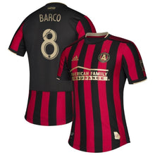 Load image into Gallery viewer, 8Ezequiel Barco Atlanta United FC 219 Star and Stripes Player Jersey – Red