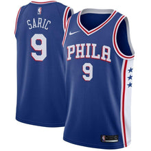 Load image into Gallery viewer, 9-Dario Saric Philadelphia 76ers Swingman Jersey Blue - Icon Edition