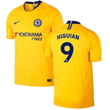 Load image into Gallery viewer, 9-Gonzalo Higuain Chelsea 2018-19 Away Stadium Player Jersey - Yellow