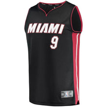 Load image into Gallery viewer, 9-Kelly Olynyk Miami Heat  Jersey Black - Icon Edition