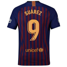 Load image into Gallery viewer, 9-Luis Suárez Barcelona 2018-19 Home Replica Stadium Player Jersey – Blue