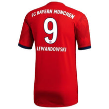 Load image into Gallery viewer, 9-Robert Lewandowski Bayern Munich 2018-19 Home Player Jersey – Red